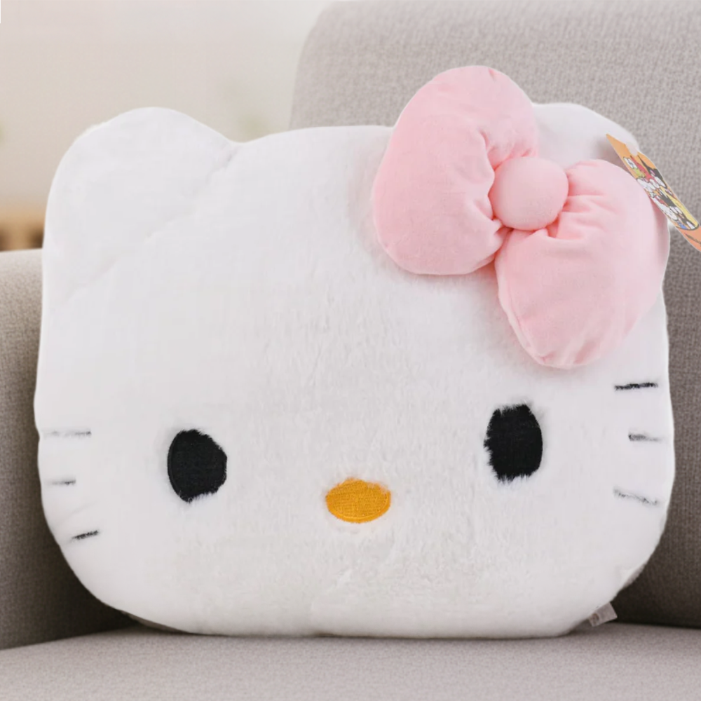 Mirada Sanrio Hello Kitty Face Cushion – 30cm