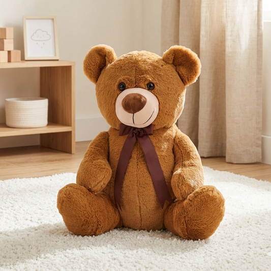Mirada Sitting Bear Toy - Brown – 35cm