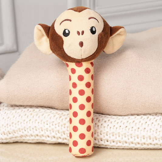Mirada Monkey Rattle Toy – 18cm