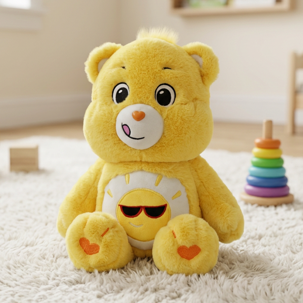 Mirada Care Bears Funshine Bear Toy - Yellow – 35cm