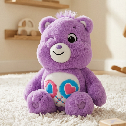 Mirada Care Bears Share Bear Toy - Purple – 35cm