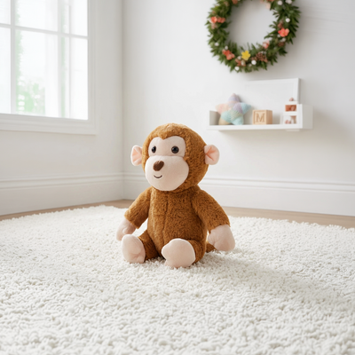 Mirada Cute Monkey - Brown – 23cm