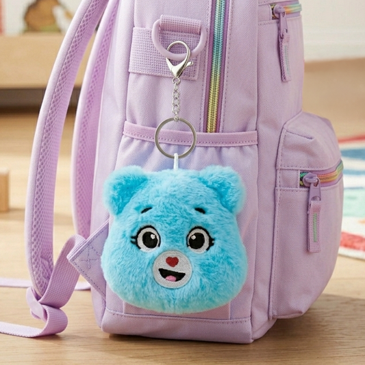 Mirada Smiley Key Chain Toy - Turquoise – 12cm