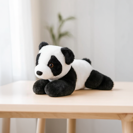 Mirada Floppy Panda Toy - Black – 21cm