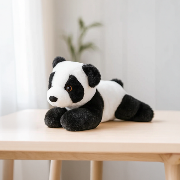Mirada Floppy Panda Toy - Black -21cm
