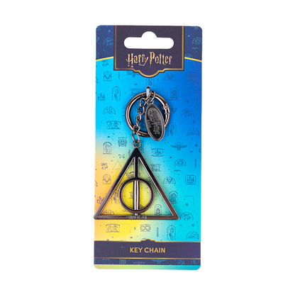 Mirada Harry Potter Deathly Hallow Metal Keychain