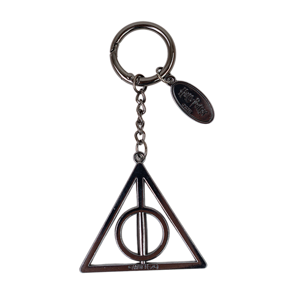 Mirada Harry Potter Deathly Hallow Metal Keychain