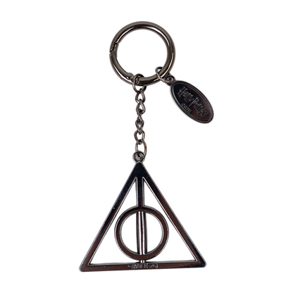 Mirada Harry Potter Deathly Hallow Metal Keychain