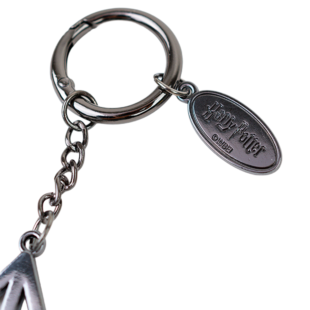 Mirada Harry Potter Deathly Hallow Metal Keychain