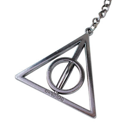 Mirada Harry Potter Deathly Hallow Metal Keychain