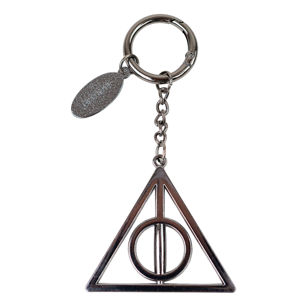 Mirada Harry Potter Deathly Hallow Metal Keychain
