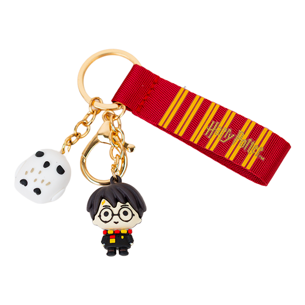 Mirada Harry & Hedwig 3D Rubber Charm Key Chain