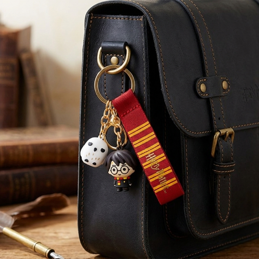 Mirada Harry & Hedwig 3D Rubber Charm Key Chain