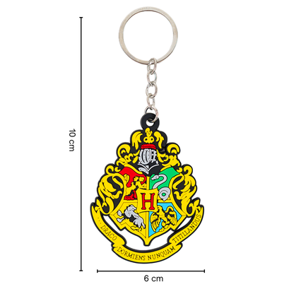 Mirada Harry Potter Hogwarts 2D Rubber Keychain