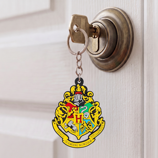 Mirada Harry Potter Hogwarts 2D Rubber Keychain