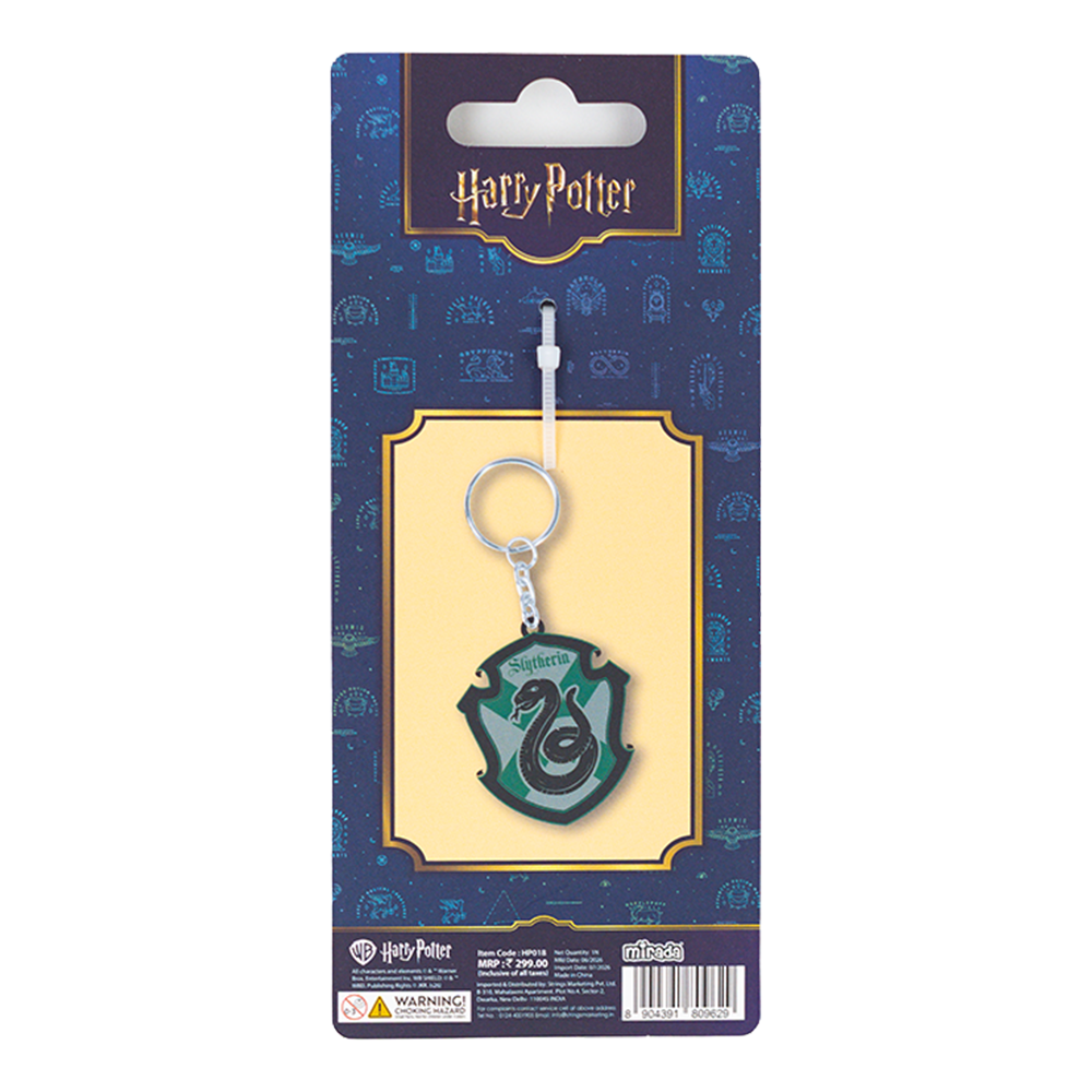 Mirada Harry Potter Slytherin 2D Rubber Keychain
