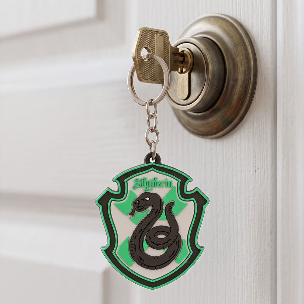 Mirada Harry Potter Slytherin 2D Rubber Keychain