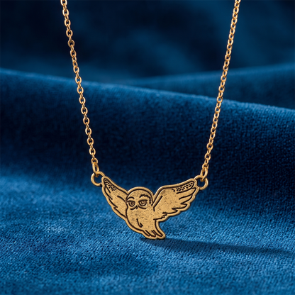 Mirada Harry Potter Hedwig Pendant with Chain