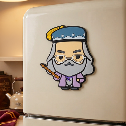 Mirada Harry Potter Dumbledore Rubber Magnet Set
