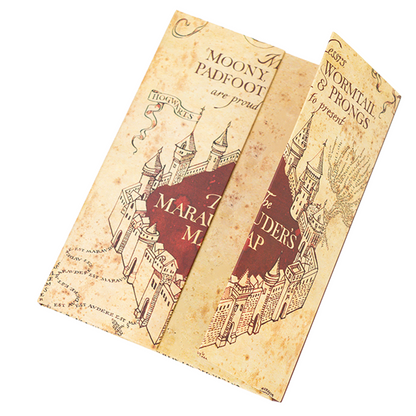 Mirada Harry Potter Marauder Map Notebook with Pen Set