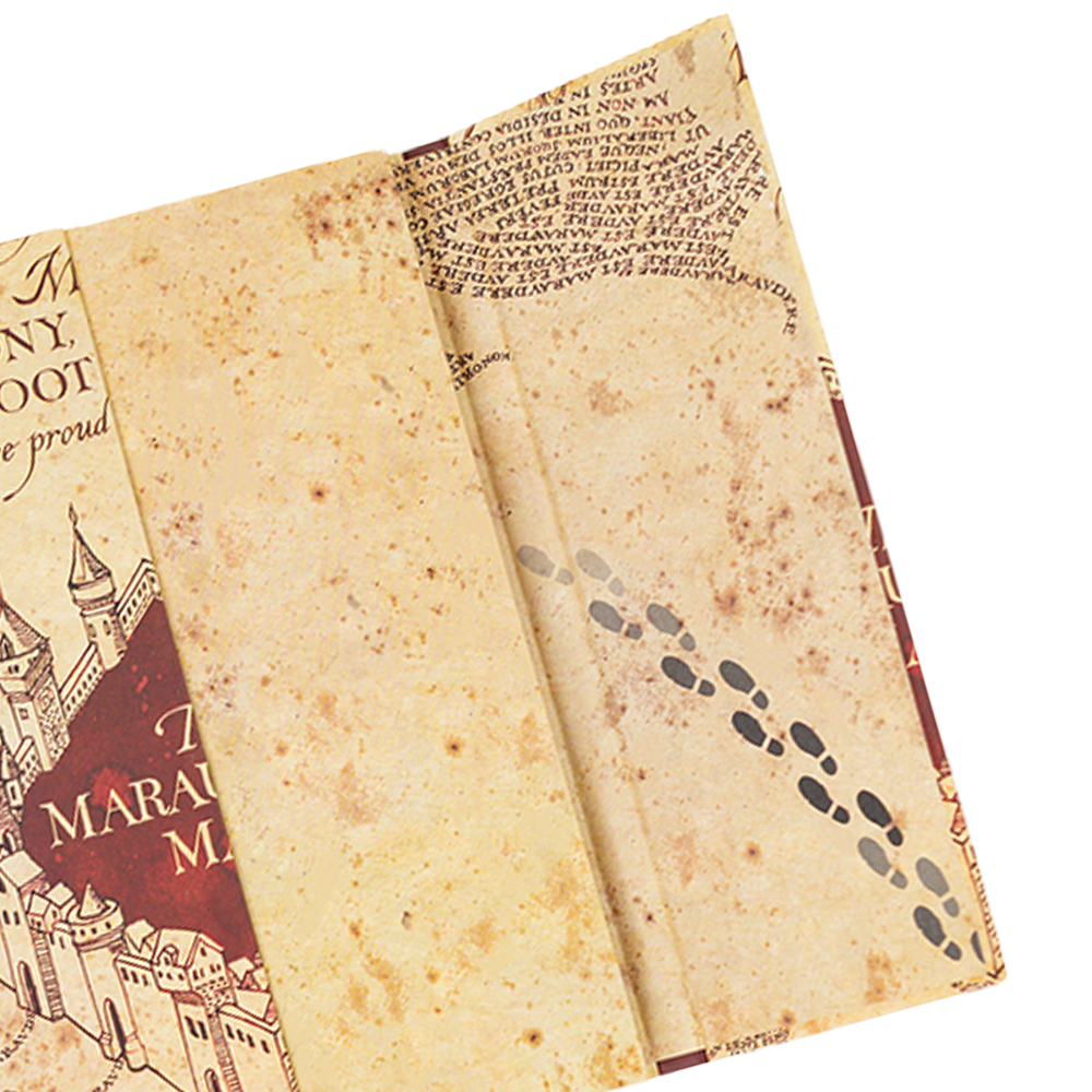 Mirada Harry Potter Marauder Map Notebook with Pen Set