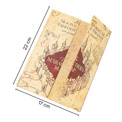 Mirada Harry Potter Marauder Map Notebook with Pen Set