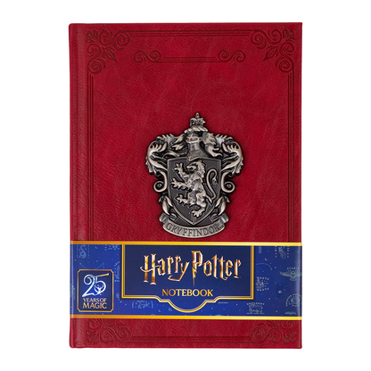 Mirada Harry Potter Gryfindor Metal Emblem Notebook
