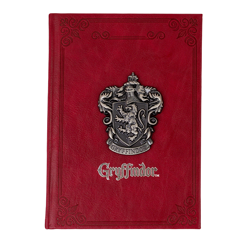 Mirada Harry Potter Gryfindor Metal Emblem Notebook