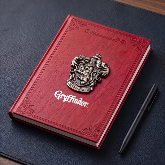 Mirada Harry Potter Gryfindor Metal Emblem Notebook