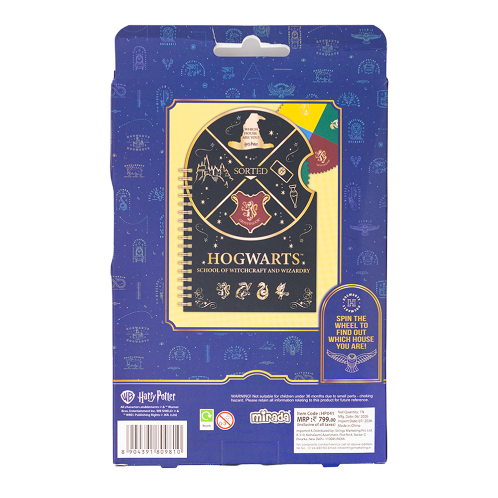 Mirada Harry Potter Hogwarts Fidget Notebook