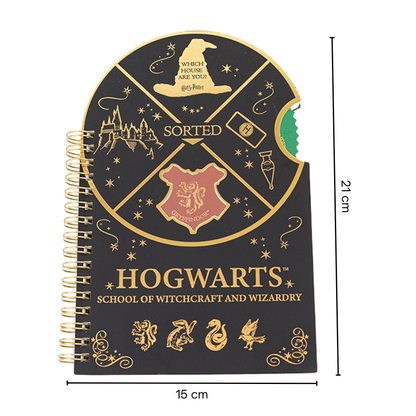 Mirada Harry Potter Hogwarts Fidget Notebook