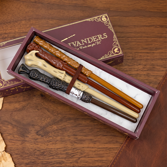 Mirada Harry Potter 4 Pcs Wand Pen Set