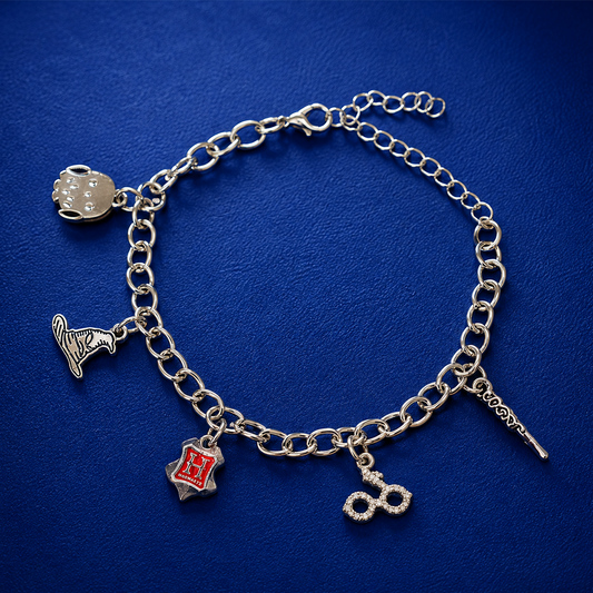 Mirada Harry Potter Charm Cuff Bracelet with Wizarding World
