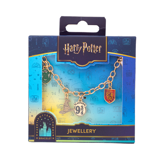 Mirada Harry Potter Hogwarts Charm Bracelet