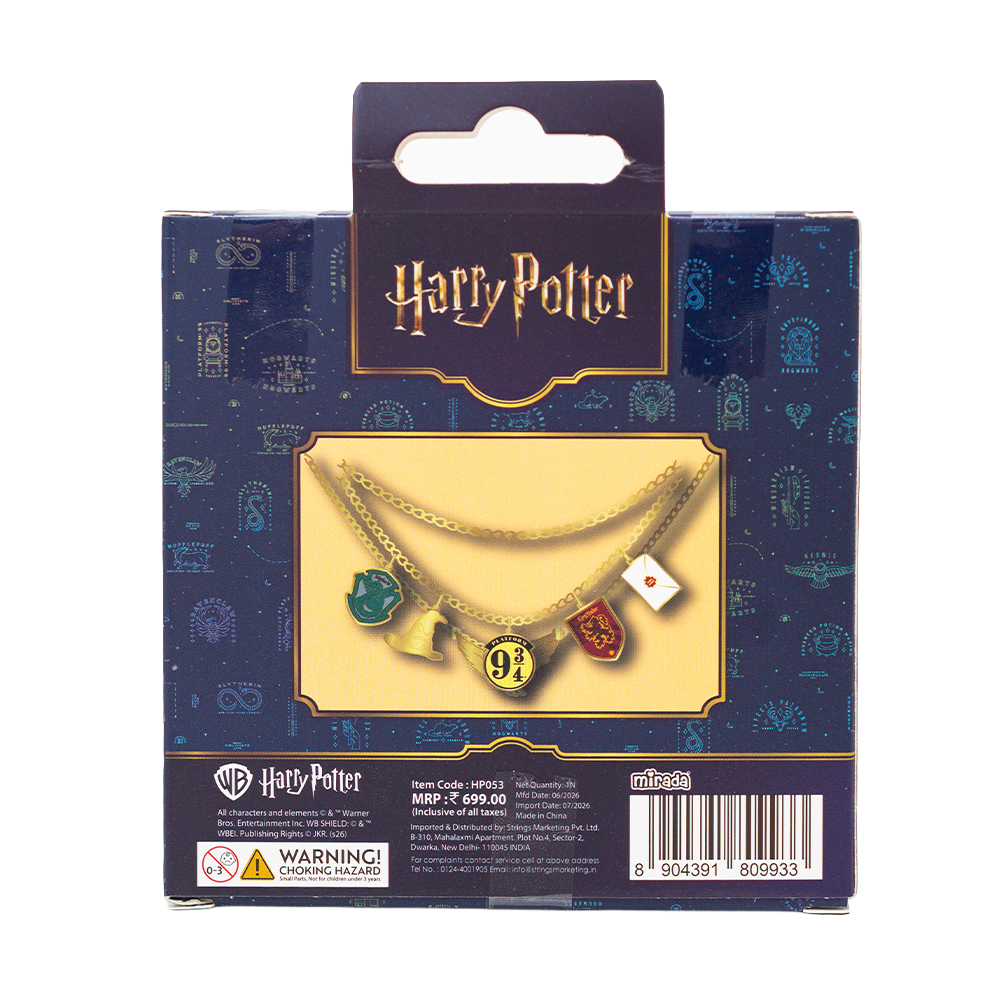 Mirada Harry Potter Hogwarts Charm Bracelet