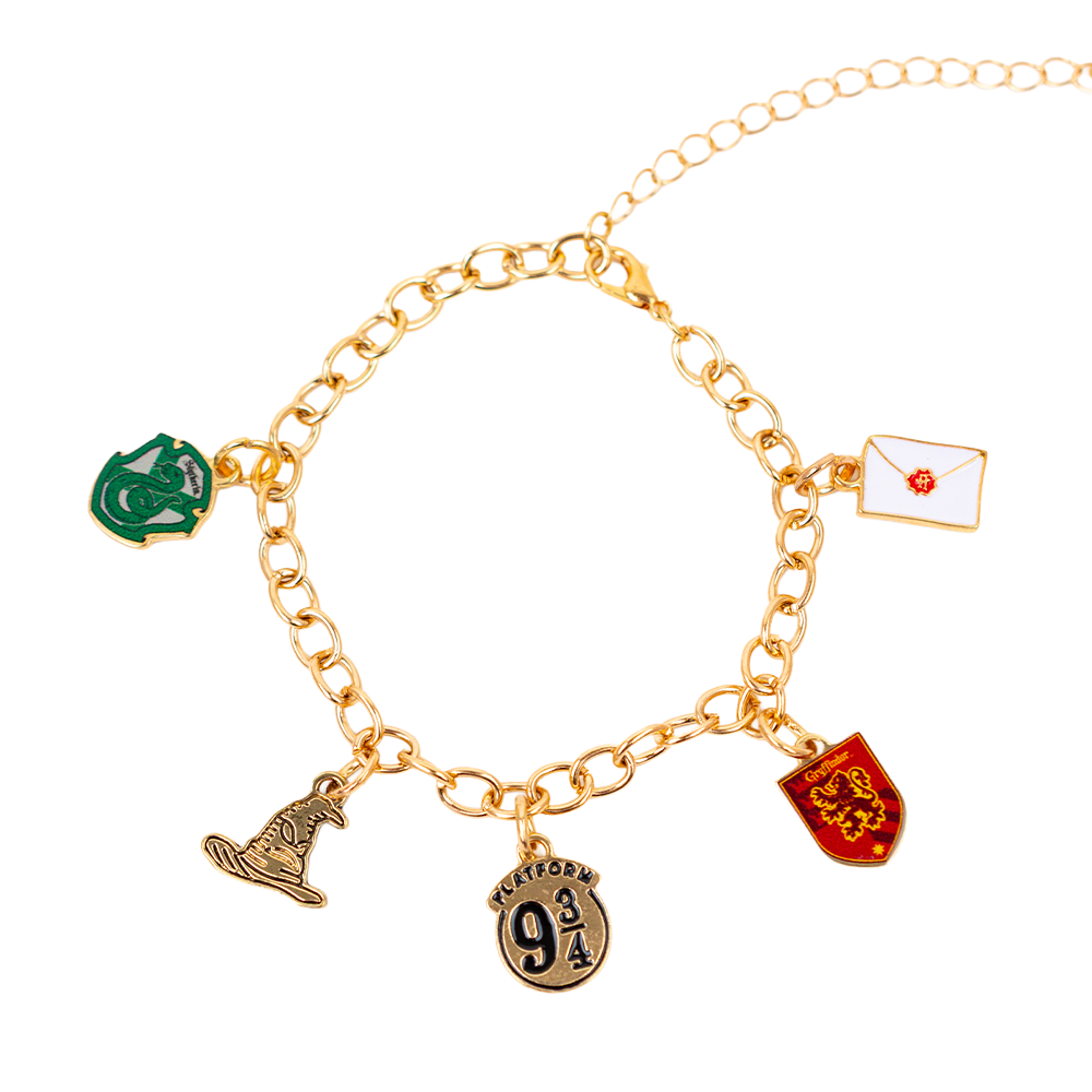 Mirada Harry Potter Hogwarts Charm Bracelet