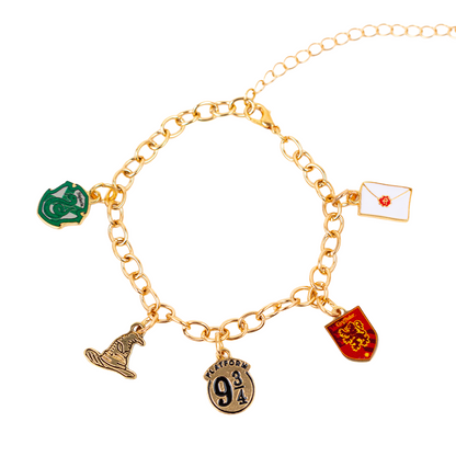 Mirada Harry Potter Hogwarts Charm Bracelet