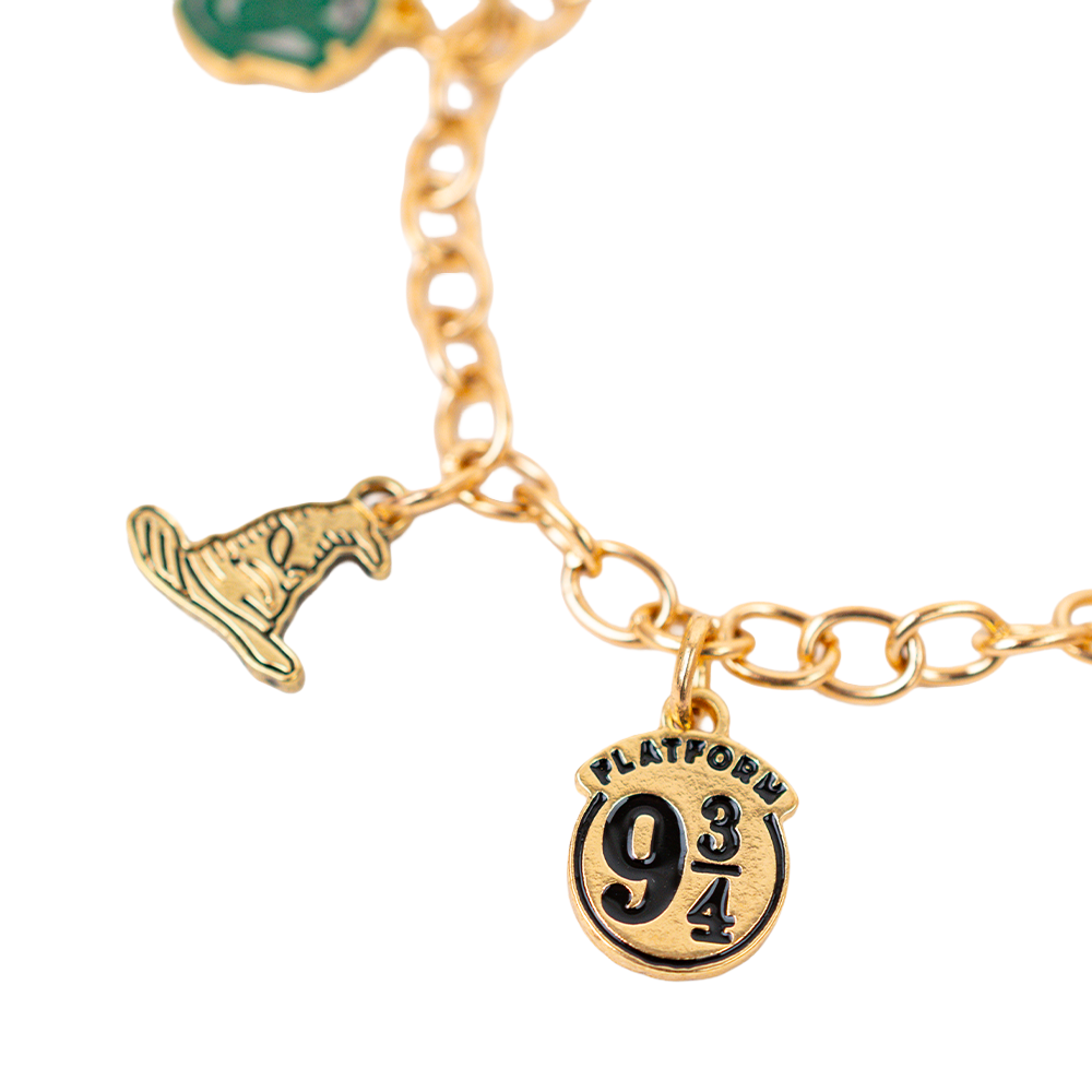 Mirada Harry Potter Hogwarts Charm Bracelet