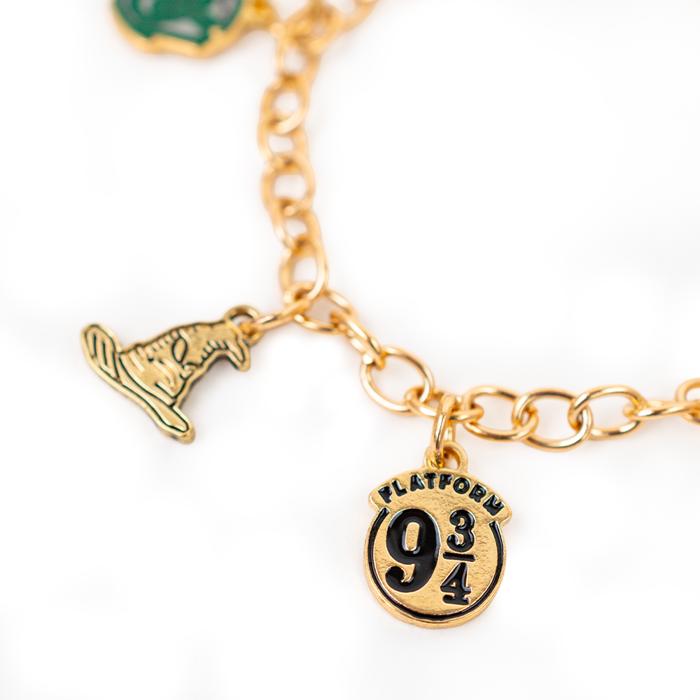 Mirada Harry Potter Hogwarts Charm Bracelet