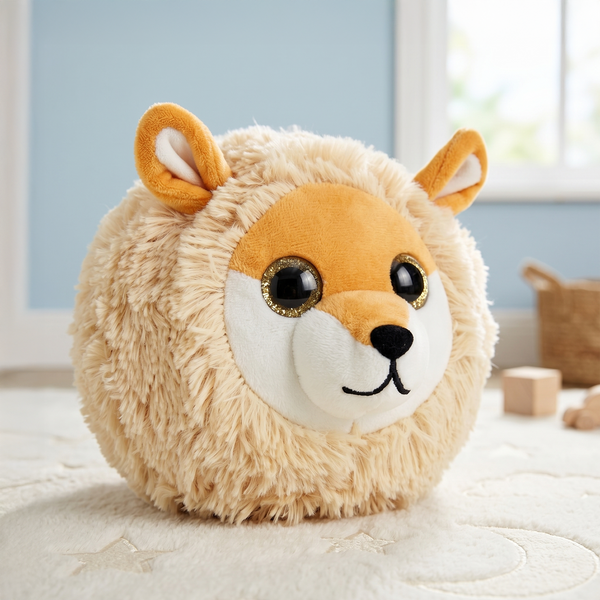 Mirada Brown Fox Face Soft Toy - 14cm