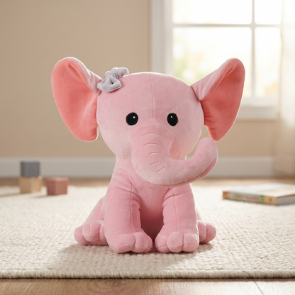 Mirada Pink Elephant Soft Toy - 26cm