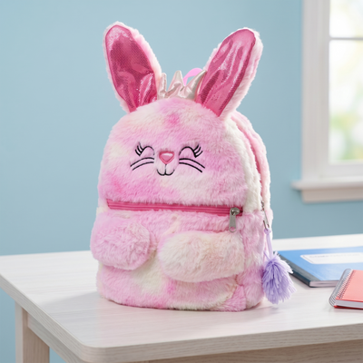 Mirada Pink Cat Backpack Bag - 30cm