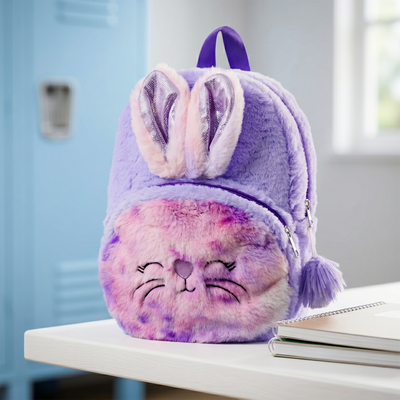 Mirada Purple Bunny Backpack Bag - 30cm