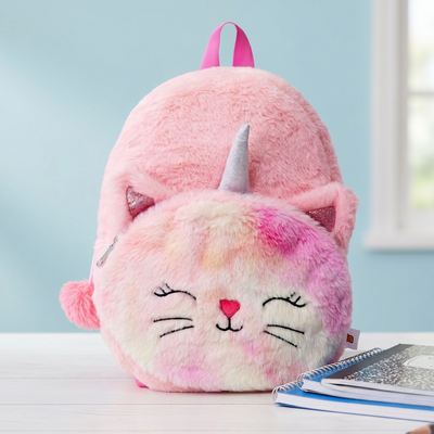 Mirada Pink Caticorn Backpack Bag - 30cm