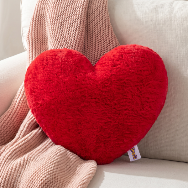 Mirada Red Heart Shape Soft Toy - 30cm