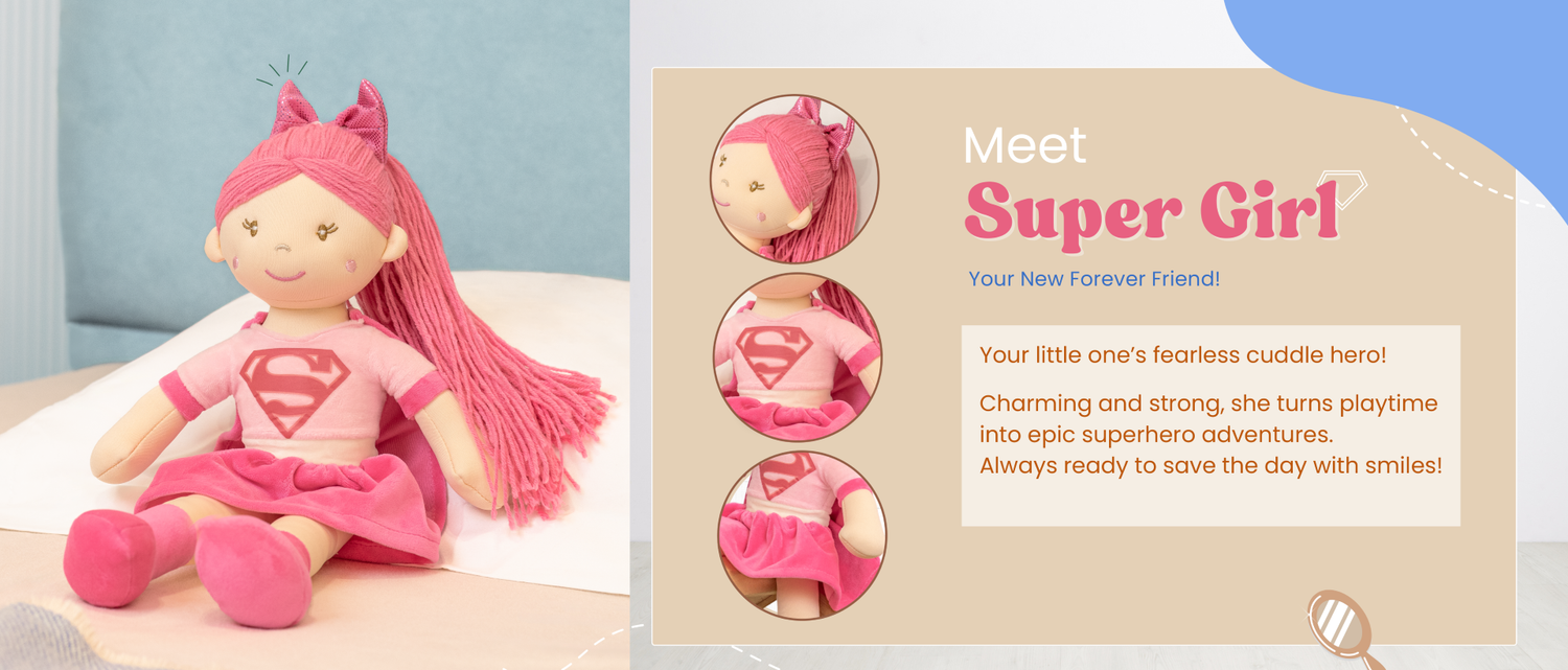 Mirada DC Comics Supergirl Rag Doll Toy -38cm