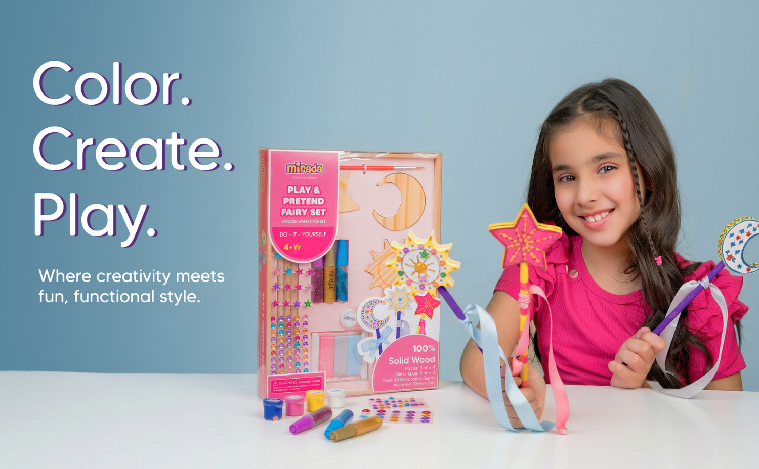 Mirada Play & Pretend DIY Fairy Set