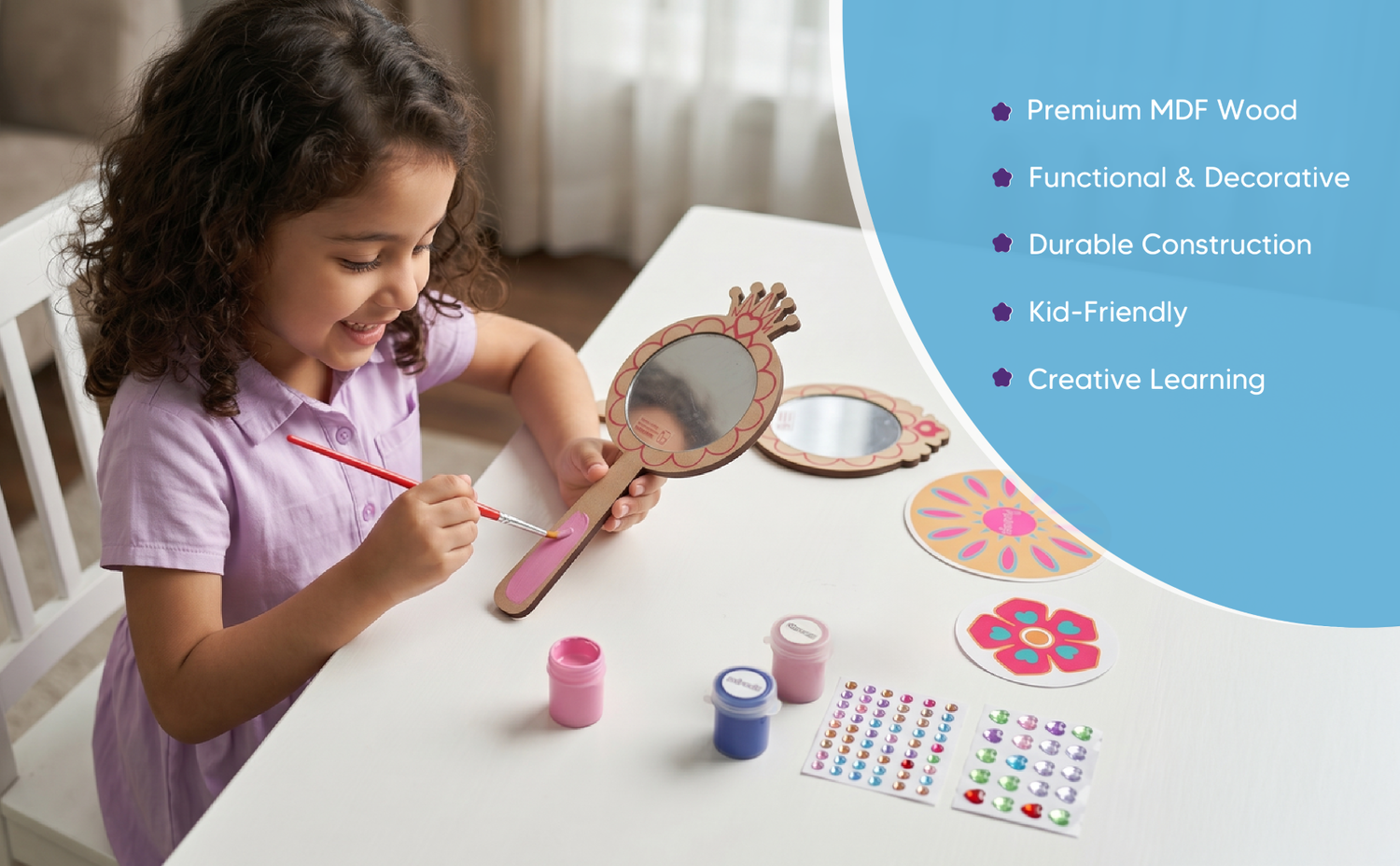 Mirada Adorn Your Mirror DIY Craft Set