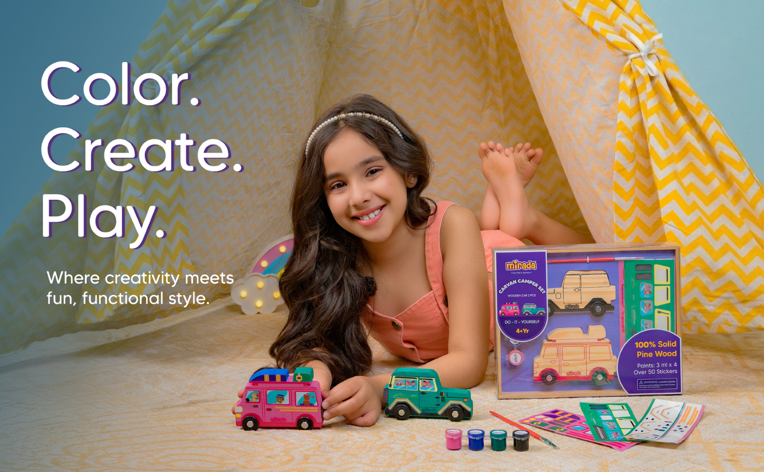 Mirada Caravan Camper DIY Craft Set