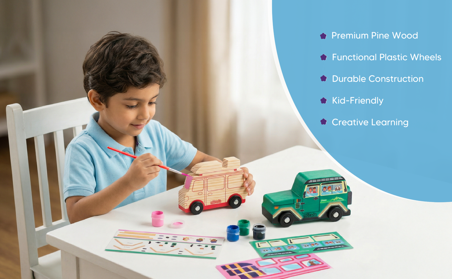 Mirada Caravan Camper DIY Craft Set
